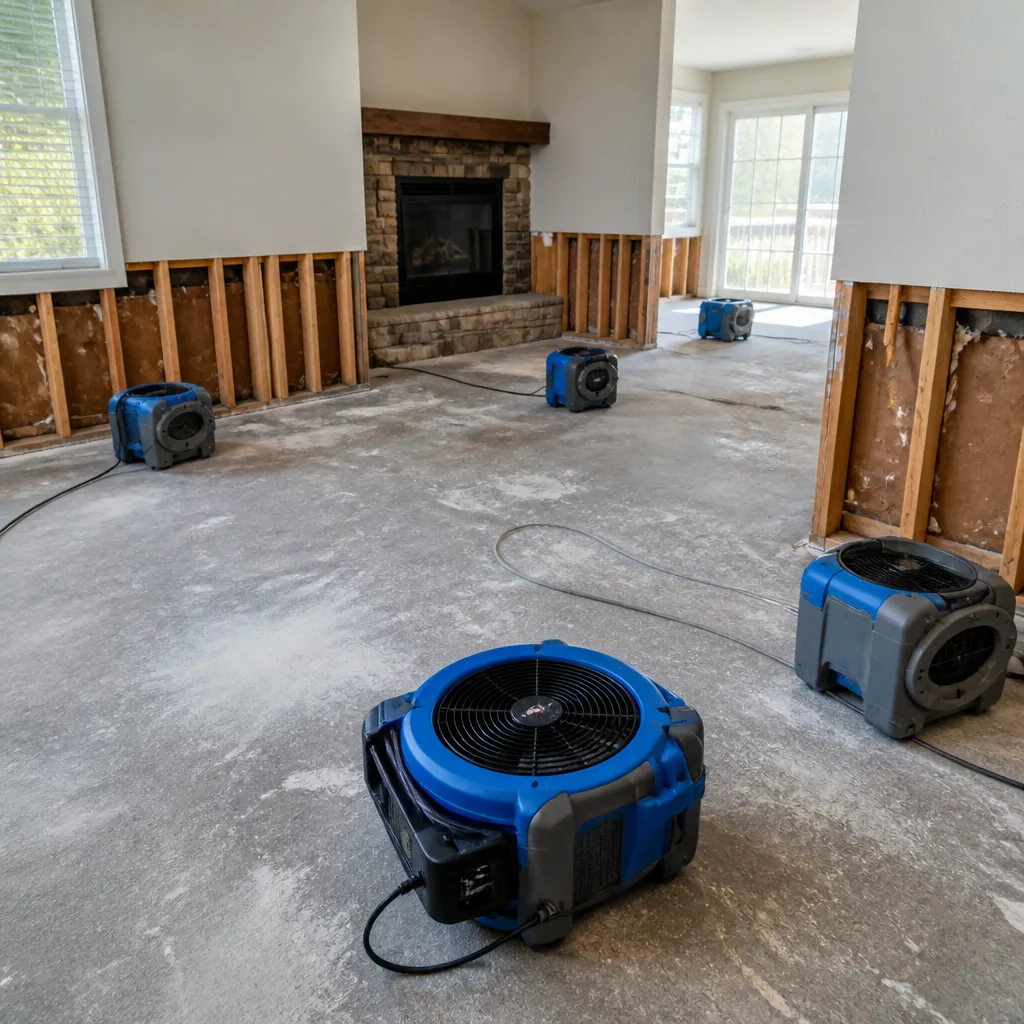 Water damage drying